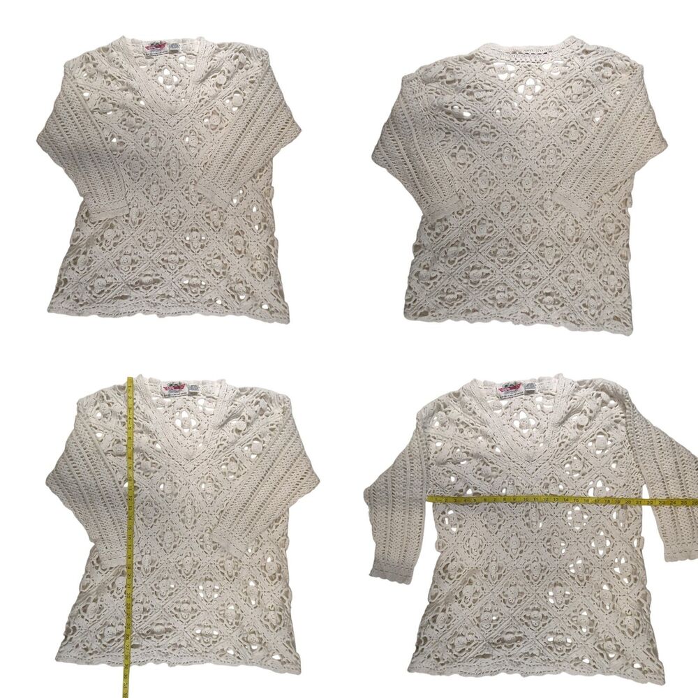 Vintage International Extratouch Sportswear Onesite Knit Sweater Women Onesize